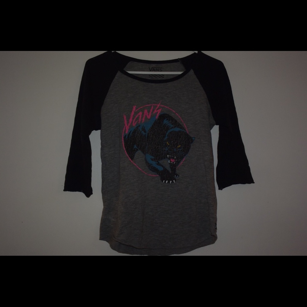 Vans shirt with panther